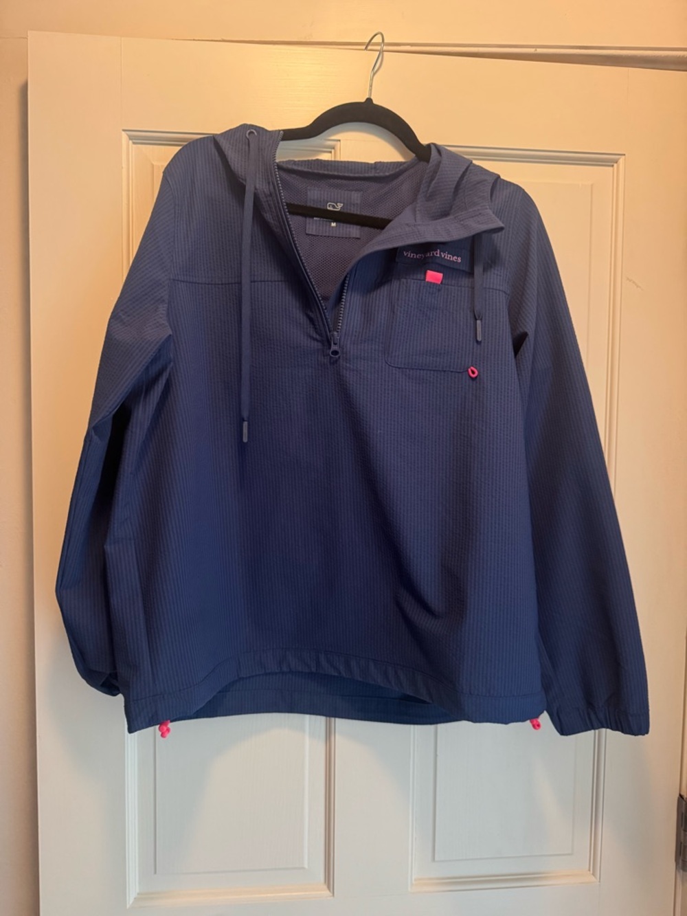 Vineyard Vines Womens Navy Pullover Anorak Jacket